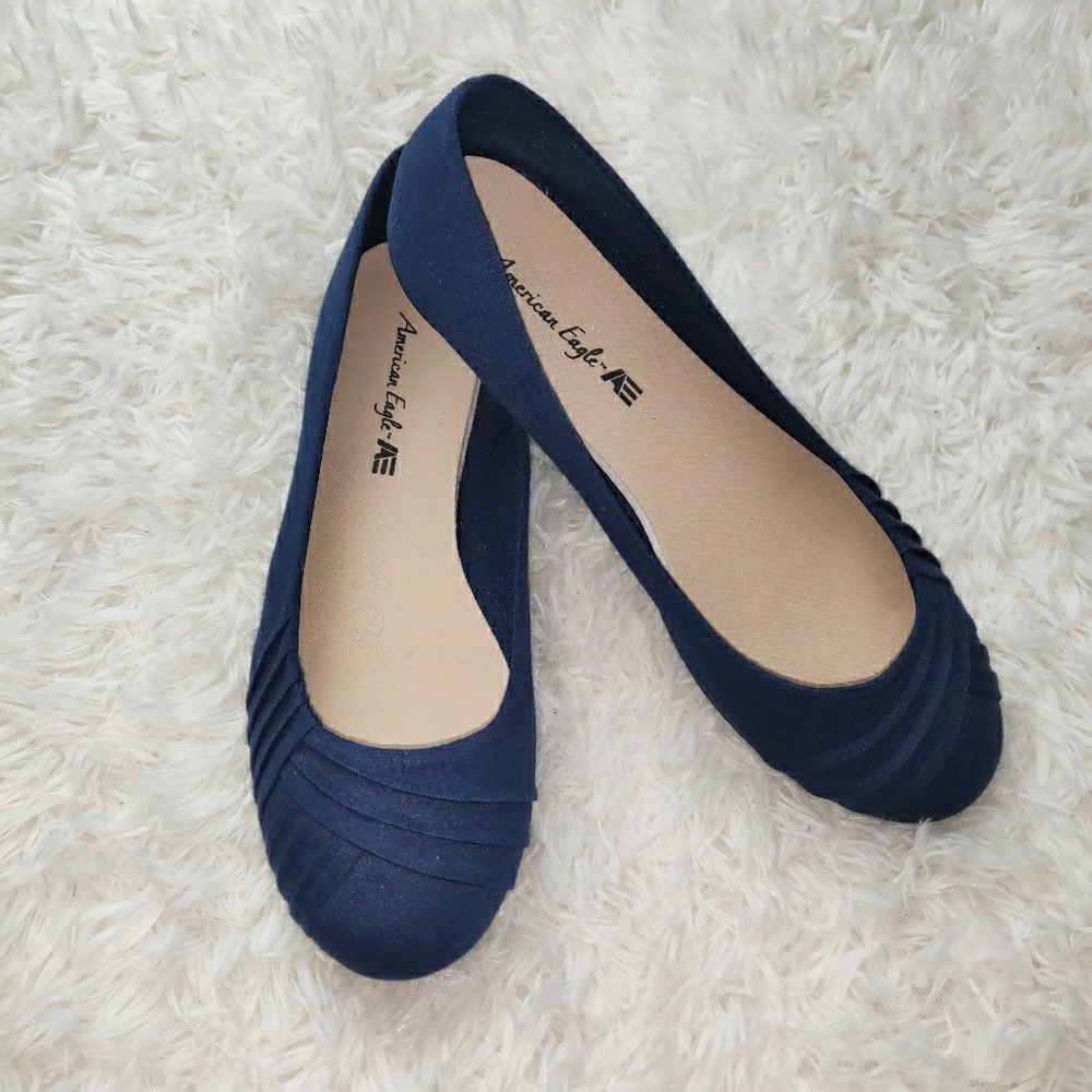 🥿 Women's American Eagle (Blue/Navy) Flats